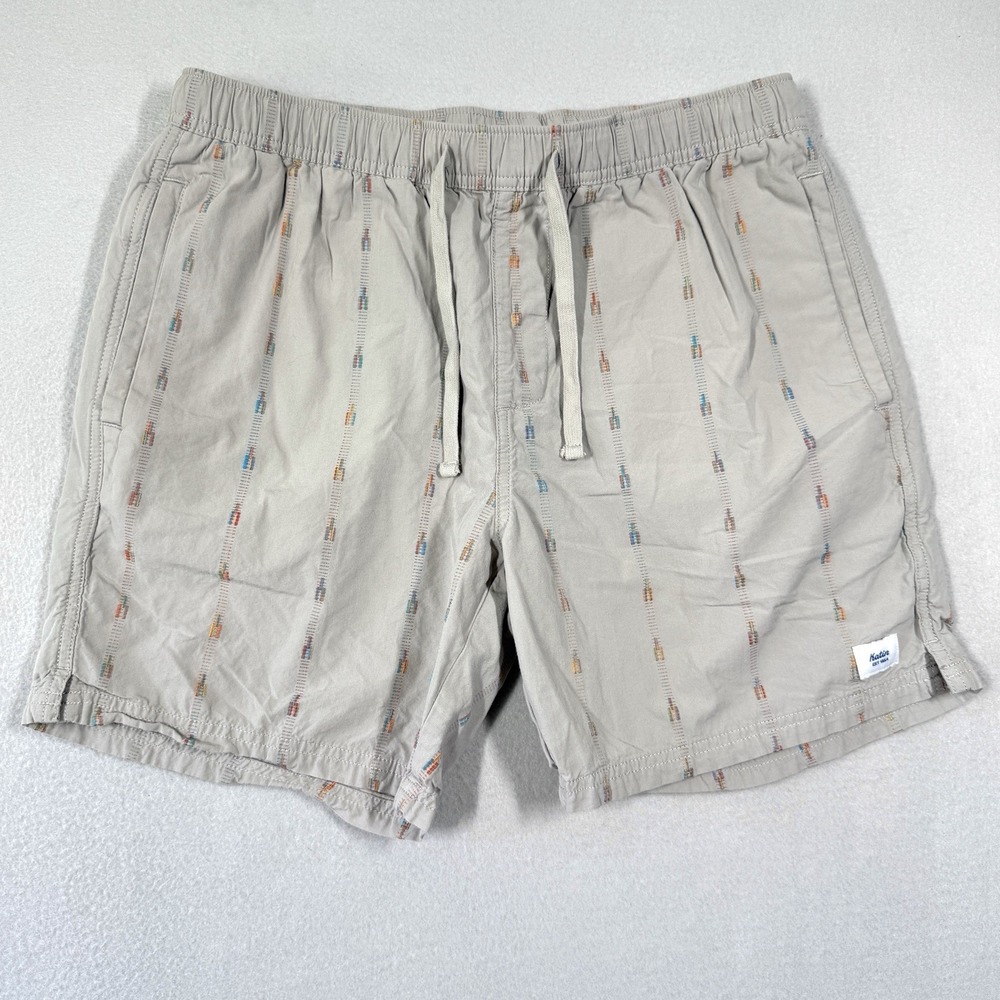 Katin Shorts Mens Medium Zenith Local Short Elastic Waist Surf UO Embroidered